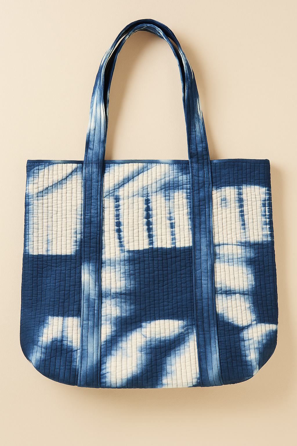Reversible Blue Multipattern Tote Bag – Indigo Mix