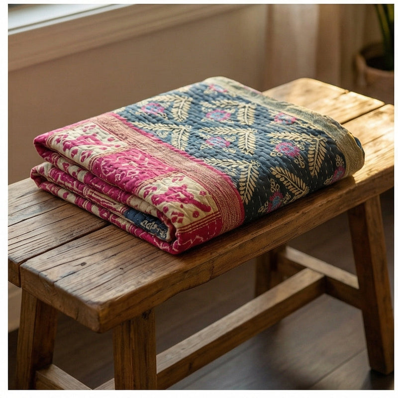 Vintage Kantha throws