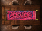 Woodland Bloom Exclusive Hand Embroidered Suzani Kantha Runner