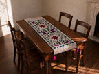 Lakehouse Meadow Exclusive Hand Embroidered Suzani Kantha Runner