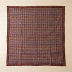 Golden Dawn ancient Aari work  Queen Bedspread