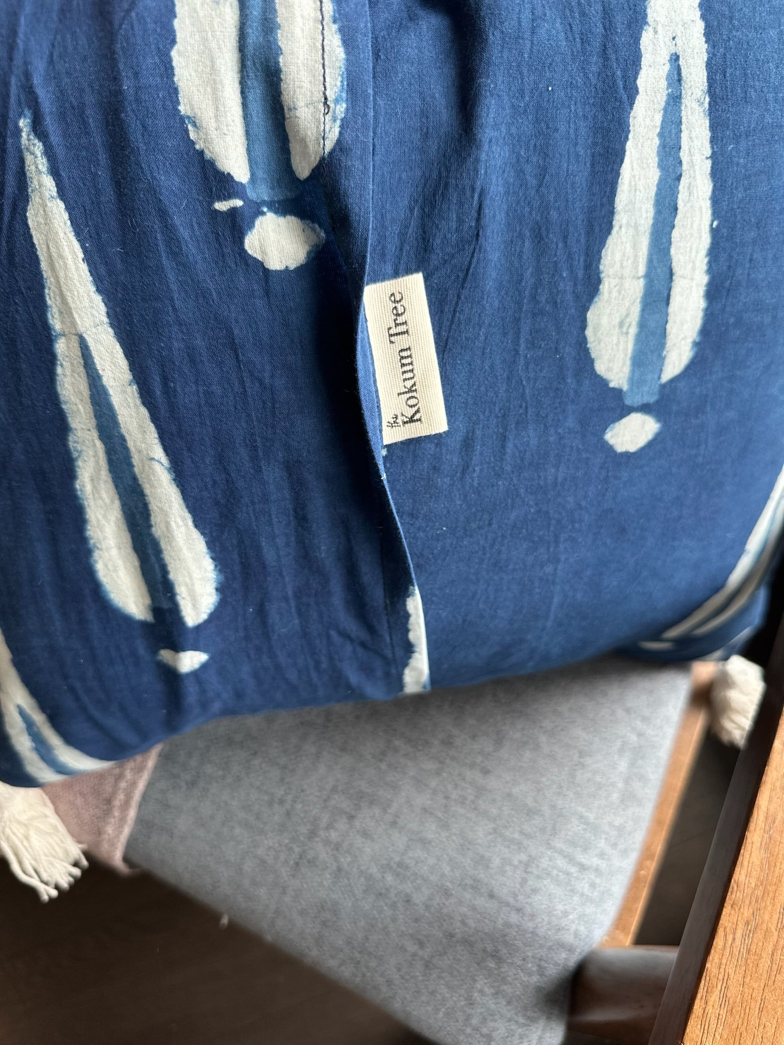 Blue Ocean Drop Cushion Cover