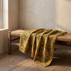 Loom Mist Cotton Reversible Kantha Throw