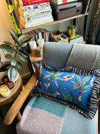 Blue Animals Cushion Cover