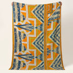 Dream Bloom Vintage Cotton Kantha Throw