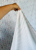 Heritage Indigo Handmade Kantha Queen bedspread