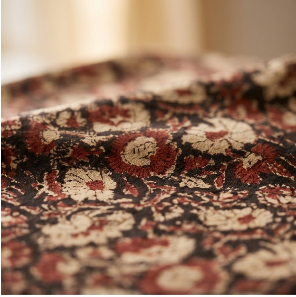 Zen Dawn Handmade Bagru Block Print Throw