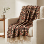 Zen Dawn Handmade Bagru Block Print Throw