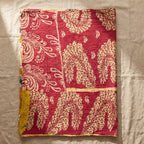 Dream Bloom Vintage Cotton Kantha Throw