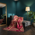 Dream Bloom Vintage Cotton Kantha Throw