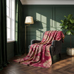 Dream Bloom Vintage Cotton Kantha Throw