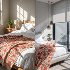 Dream Mist Luxury Suzani Throw
