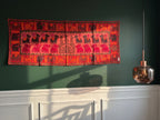 Red Osier Appliqué Pure Cotton Wall Hanging