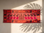 Red Osier Appliqué Pure Cotton Wall Hanging