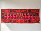 Red Osier Appliqué Pure Cotton Wall Hanging