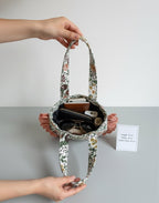 Raspberry Dreams Ruffle Tote Bag