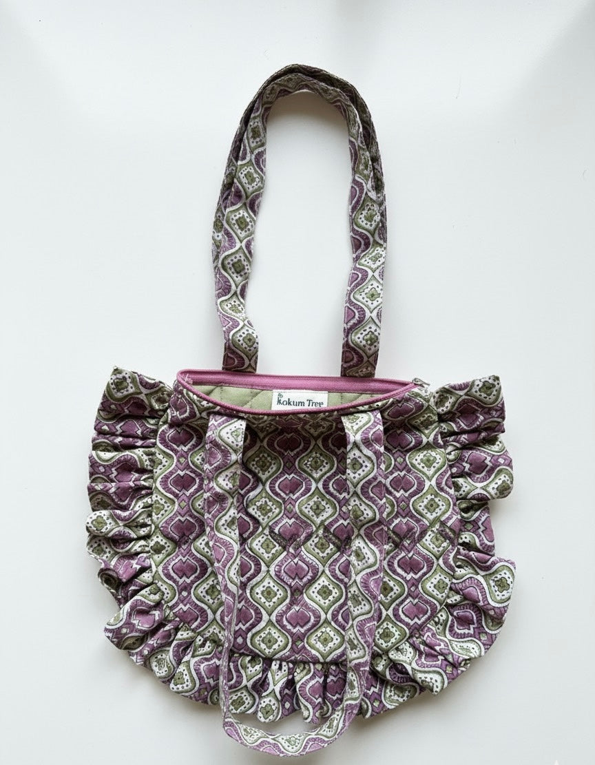 Noor Ruffle Tote Bag (Small)