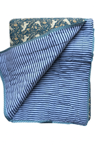 Snuggly Sprout - 100% cotton Hand Made Artisnal Baby Quilt