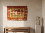 Twinflower Appliqué Pure Cotton Wall Hanging