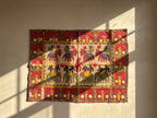 Twinflower Appliqué Pure Cotton Wall Hanging