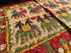 Twinflower Appliqué Pure Cotton Wall Hanging