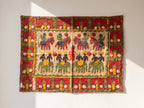 Twinflower Appliqué Pure Cotton Wall Hanging