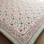 Maple Haze Handmade Kantha Queen Bedsheet