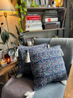 Indigo Mandala Cushion Cover