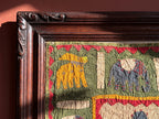 Wild Bergamot Appliqué Pure Cotton Wall Hanging
