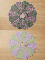 Crimson & Sage Botanical Christmas Tree Skirt