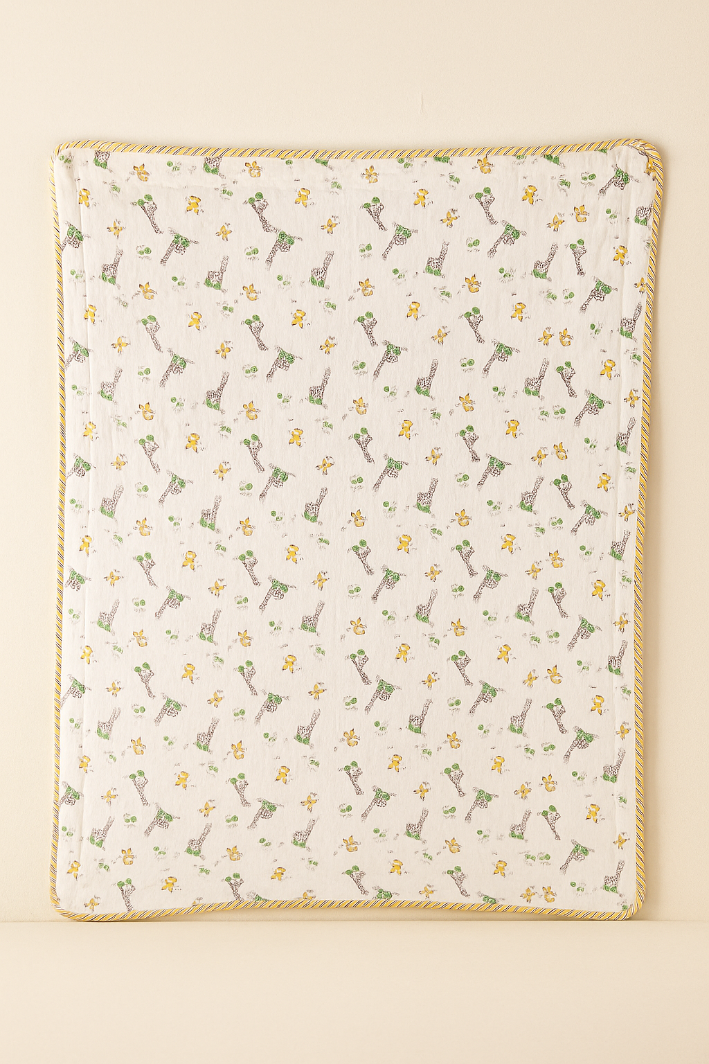 Cuddle Parade - 100% cotton Hand Made Artisnal Baby Quilt