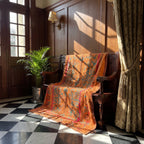 Haven Fern Luxury Vintage Suzani Kantha Throw