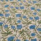 Indigo Dream Handmade Kantha Queen Bedsheet