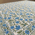 Indigo Dream Handmade Kantha Queen Bedsheet