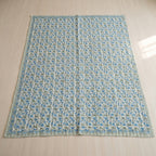 Indigo Dream Handmade Kantha Queen Bedsheet
