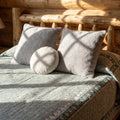 Oasis Terracotta Handmade Kantha Queen Bedsheet