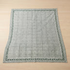 Oasis Terracotta Handmade Kantha Queen Bedsheet