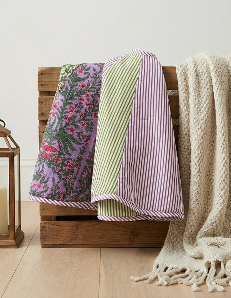 Crimson & Sage Botanical Christmas Tree Skirt