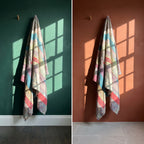 Desert Indigo Handmade Vintage Bagru Throw