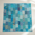 Maple Terracotta Handmade Patola Kantha Bedspread