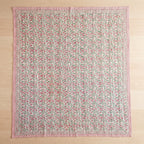 Mounting Moss Handmade Kantha Queen Bedspread