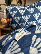 Indigo Blue Pattern Cushion Cover