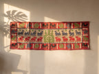 Wild Lupine Appliqué Pure Cotton Wall Hanging