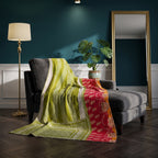 Terracotta Dream Vintage Cotton Kantha Throw