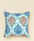 Rustic Paisley Cotton Cushion Cover