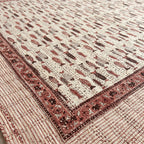 Mist Cobalt Handmade Kantha Queen Bedsheet