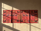 Fireweed Appliqué Pure Cotton Wall Hanging