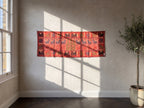 Fireweed Appliqué Pure Cotton Wall Hanging