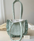 Mint Ruffle Daydream Tote Bag (Small)
