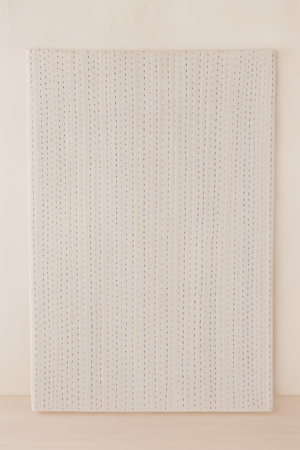 Elegance - 100% cotton Hand Made Artisnal Baby Quilt